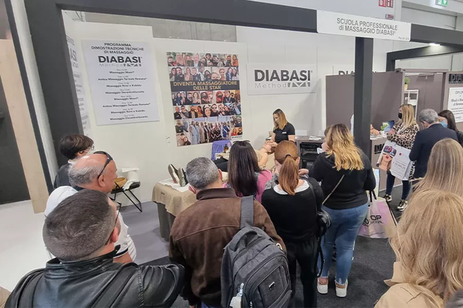 Diabasi® Scuola di Massaggio Professional al Cosmoprof 2022